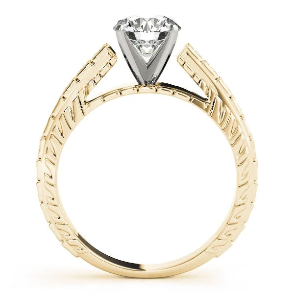Vintage Filigree Solitaire Engagement Ring - Image 5