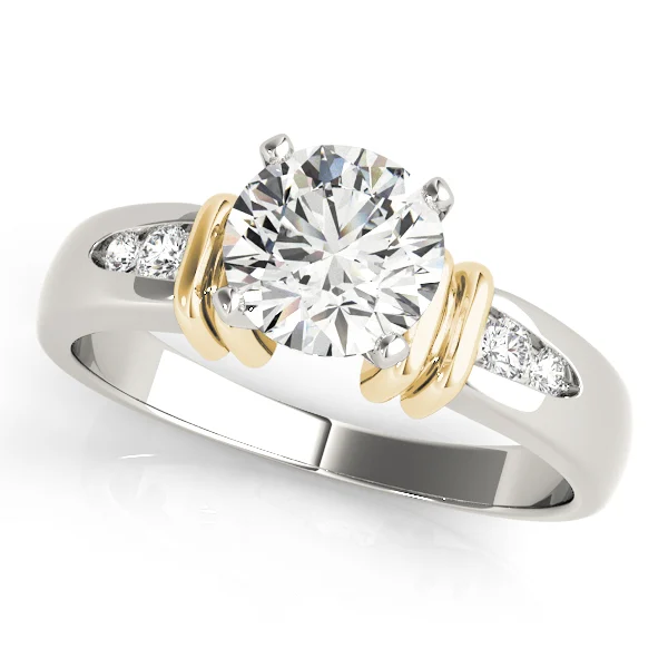 Channel Set Single Row Engagement Ring - Image 4