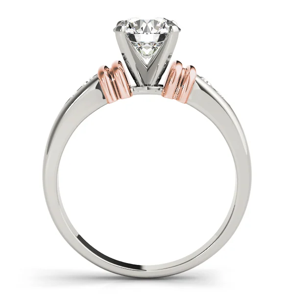 Channel Set Single Row Engagement Ring - Image 8