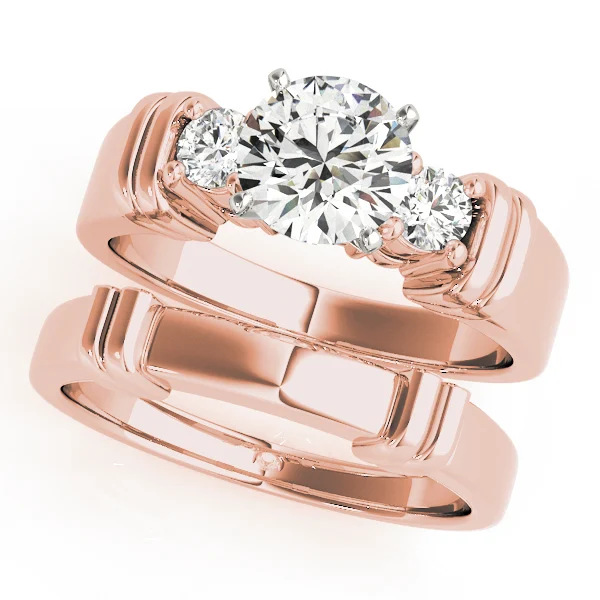 3-Stone Round Engagement Rings - Image 9