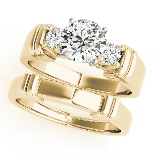 3-Stone Round Engagement Rings - Image 6
