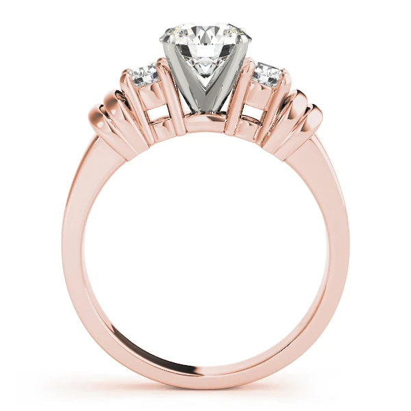 3-Stone Round Engagement Rings - Image 8