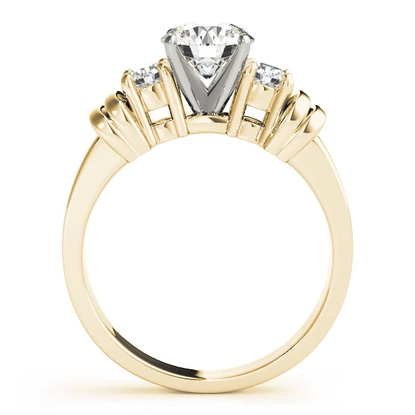3-Stone Round Engagement Rings - Image 5