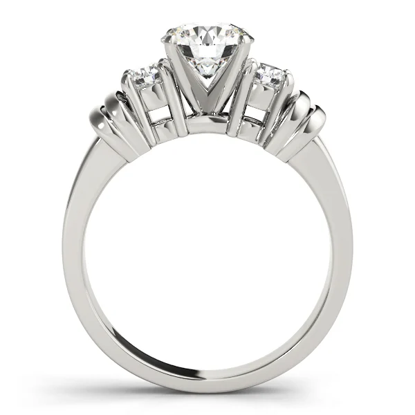 3-Stone Round Engagement Rings - Image 2