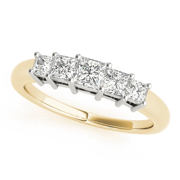 WEDDING BANDS FANCY SHAPE PRINCESS - Image 3
