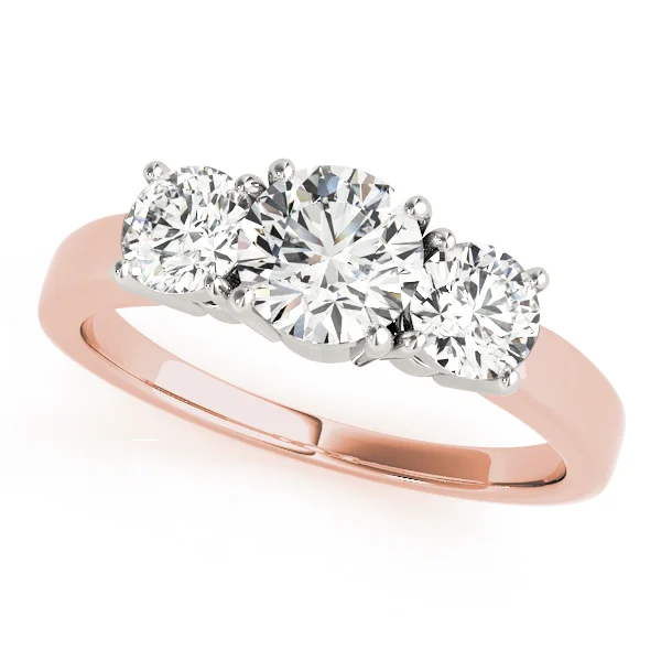 Classic 3-Stone Engagement Ring - Image 9