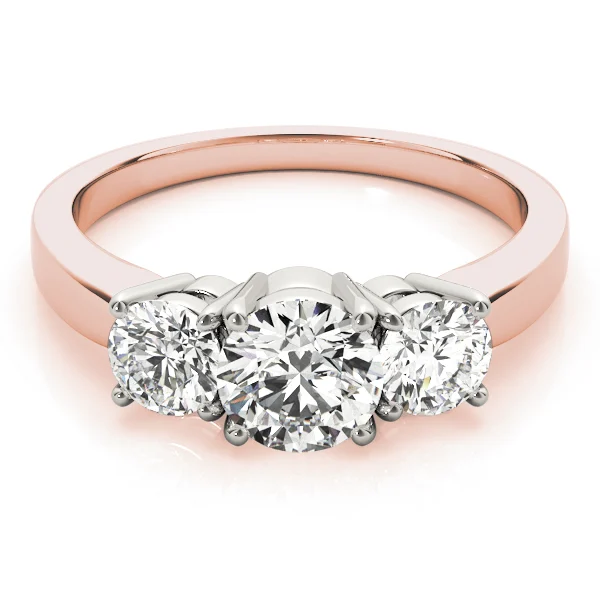 Classic 3-Stone Engagement Ring - Image 11