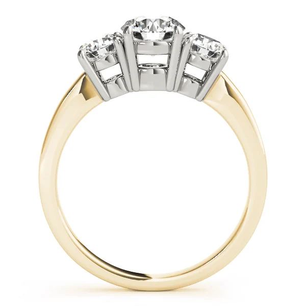 Classic 3-Stone Engagement Ring - Image 6