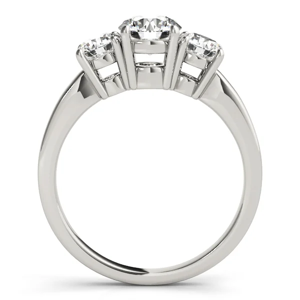 Classic 3-Stone Engagement Ring - Image 2