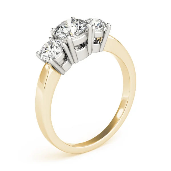 Classic 3-Stone Engagement Ring - Image 8