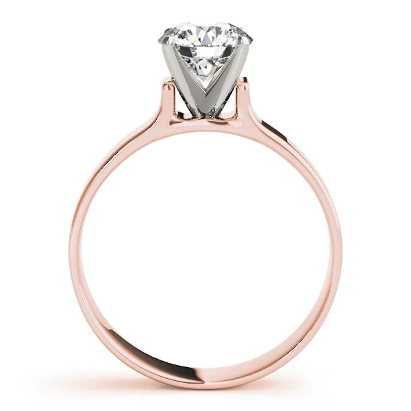 Solitaire Cathedral Engagement Ring - Image 10