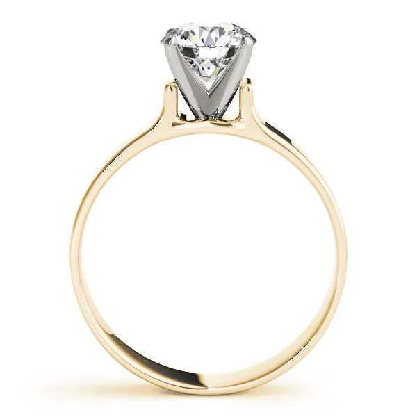 Solitaire Cathedral Engagement Ring - Image 6