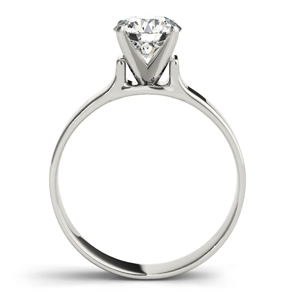 Solitaire Cathedral Engagement Ring - Image 2