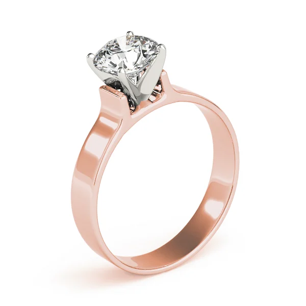 Solitaire Cathedral Engagement Ring - Image 12