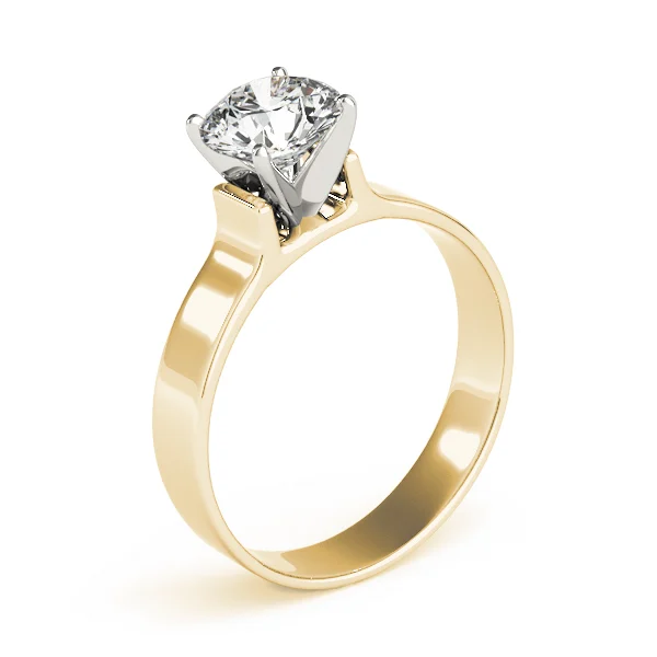 Solitaire Cathedral Engagement Ring - Image 8
