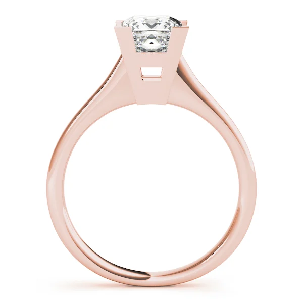 Solitaire Princess Engagement Ring - Image 10