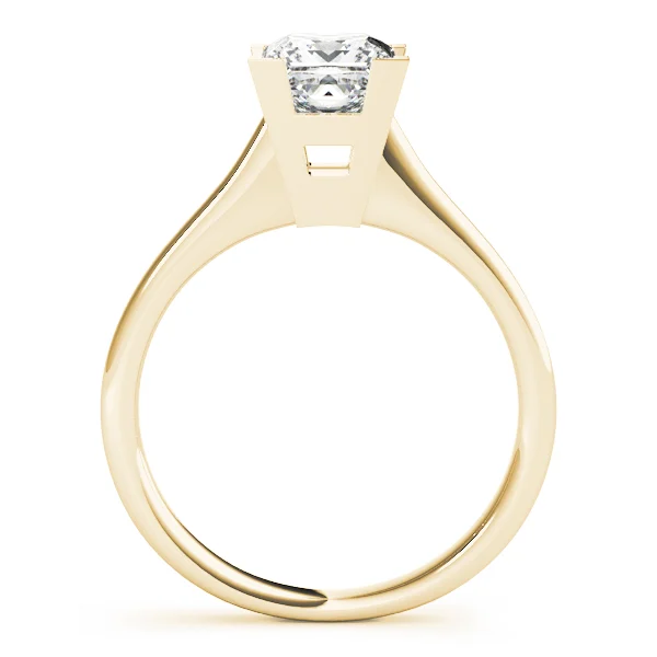 Solitaire Princess Engagement Ring - Image 6