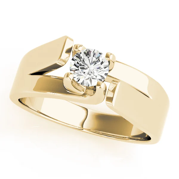 Solitaire Trellis Engagement Ring - Image 5