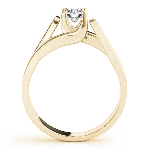 Solitaire Trellis Engagement Ring - Image 6
