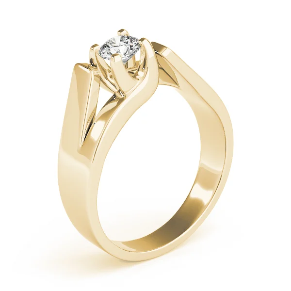 Solitaire Trellis Engagement Ring - Image 8