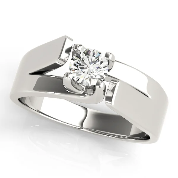 Solitaire Trellis Engagement Ring