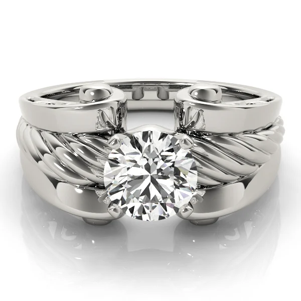 Vintage Solitaire Engagement Ring - Image 3