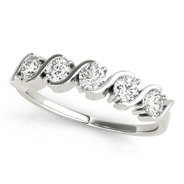 S-Shape Wedding Band
