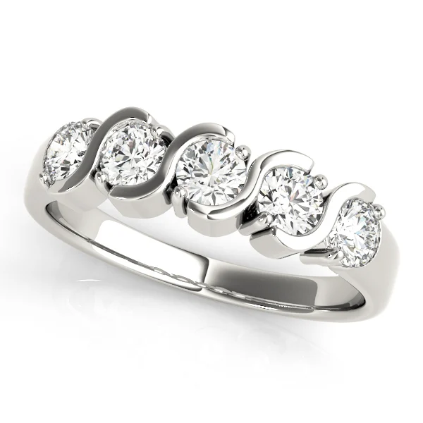 S-Shape Wedding Band