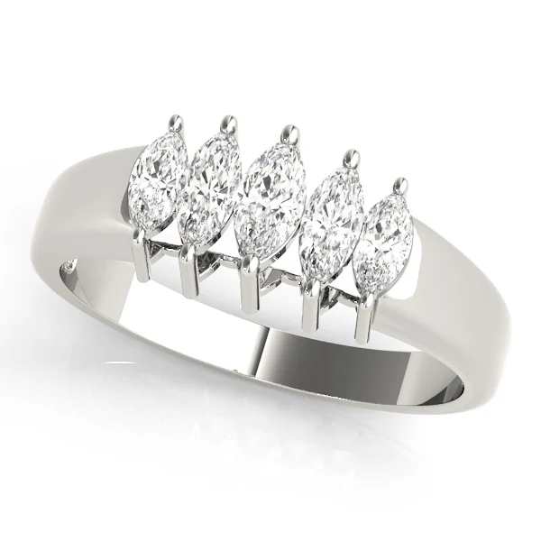 Fancy Shape Marquise Wedding Band