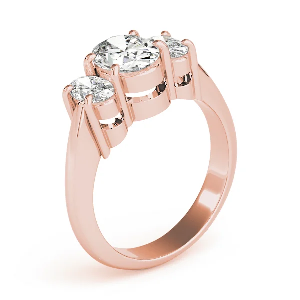 3-Stone Shared Prong Engagement Ring - Image 12