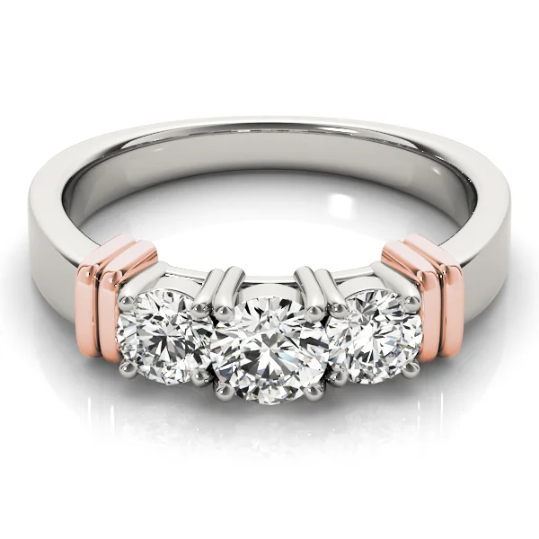 3-Stone Round Engagement Ring - Image 11