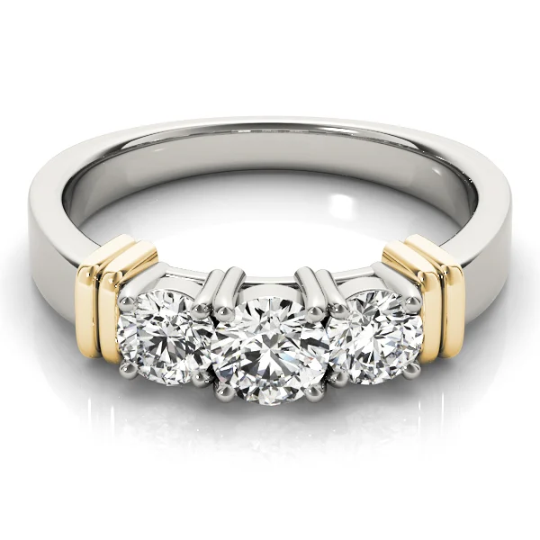 3-Stone Round Engagement Ring - Image 7