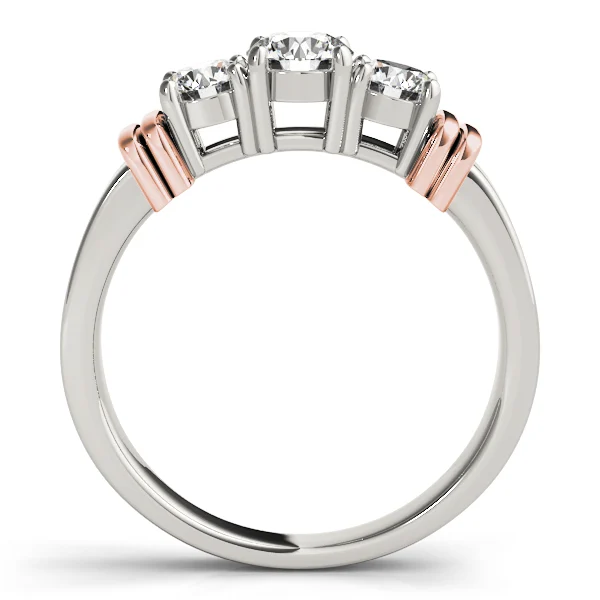 3-Stone Round Engagement Ring - Image 10
