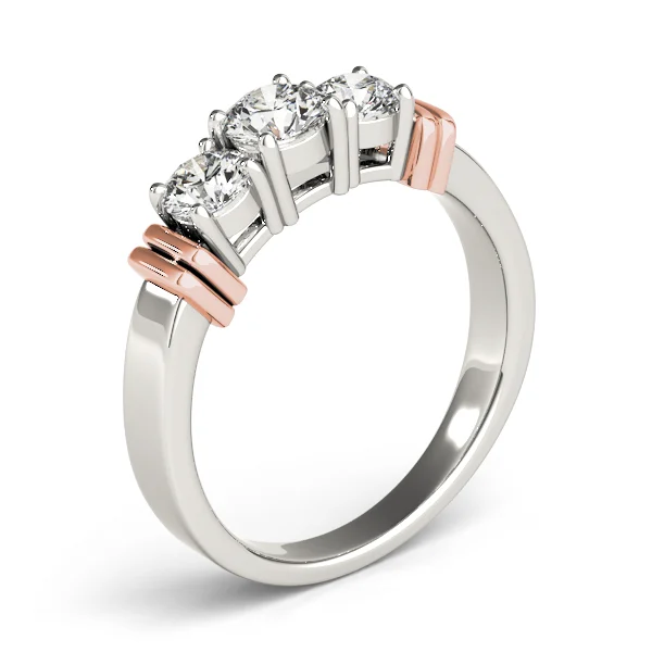 3-Stone Round Engagement Ring - Image 12