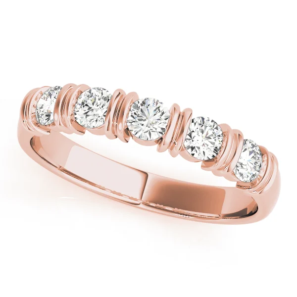 Bar Set Wedding Ring - Image 5