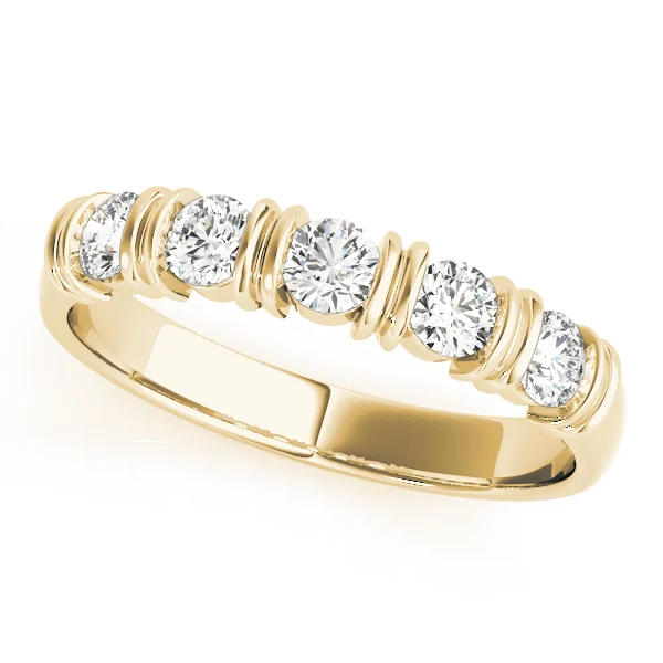 Bar Set Wedding Ring - Image 3