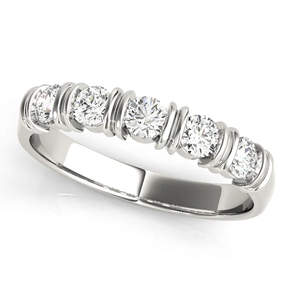 Bar Set Wedding Ring