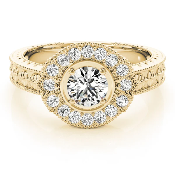 Nature Inspired Filigree Milgrain Engagement Rings - Image 7