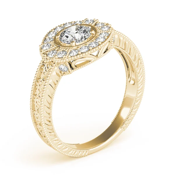 Nature Inspired Filigree Milgrain Engagement Rings - Image 8