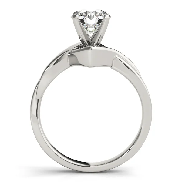 Twisted Shank Solitaire Engagement Ring - Image 2