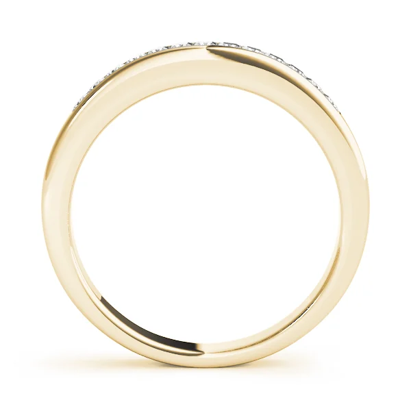 Channel Fancy Shape Princess Cut Wedding Band - Image 4