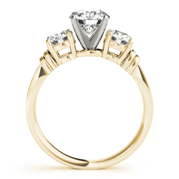 3-Stone Round Engagement Ring - Image 6