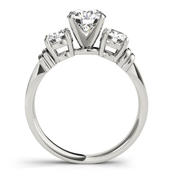 3-Stone Round Engagement Ring - Image 2
