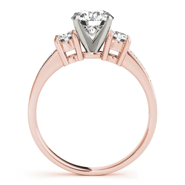 3-Stone Single Row Engagement Ring - Image 10