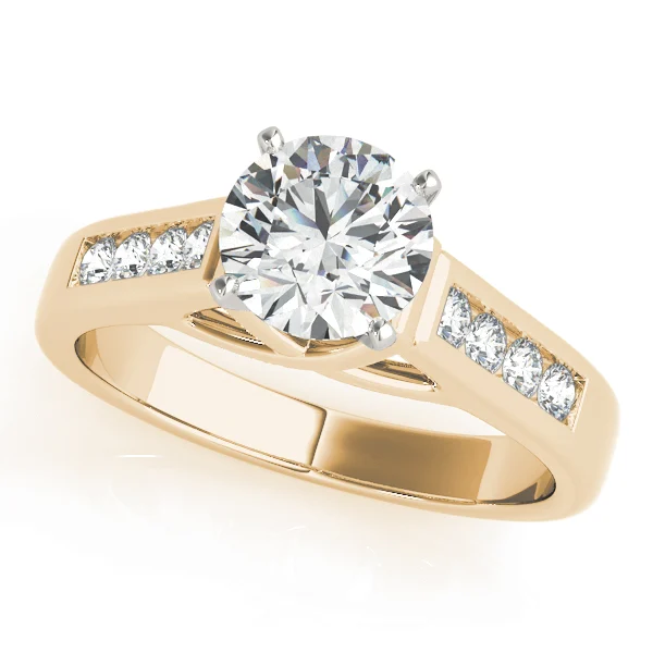 Channel Set Single Row Engagement Ring - Image 5