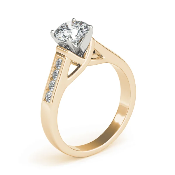 Channel Set Single Row Engagement Ring - Image 8