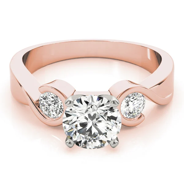 ENGAGEMENT RINGS 3 STONE ROUND - Image 11