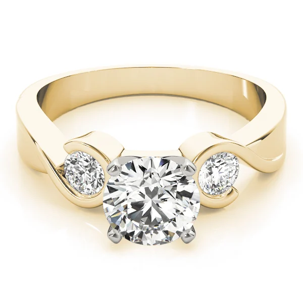 ENGAGEMENT RINGS 3 STONE ROUND - Image 7