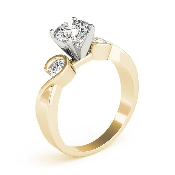 ENGAGEMENT RINGS 3 STONE ROUND - Image 8