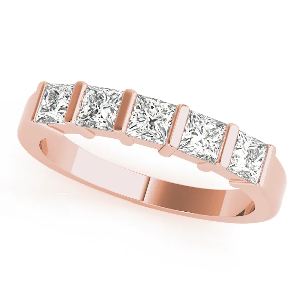WEDDING BANDS FANCY SHAPE PRINCESS - Image 5